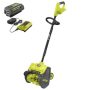 RYOBI 40V 12 in. Single-Stage Cordless Electric Snow Shovel with 4.0 Ah Battery and Charger - Image 1
