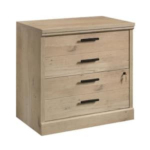 SAUDER-Aspen-Post-Prime-Oak-2-Drawer-Locking-Lateral-File