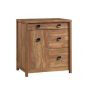 SAUDER Cannery Bridge 31.732 in. Sindoori Mango Computer Desk Credenza with Keyboard or Laptop Drawer and File Storage - Image 1