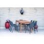 Amazonia Alec 9-Piece Wood Rectangular Outdoor Dining Set - Image 1