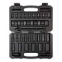 TEKTON 3/8 in. Drive 6-Point Impact Socket Set, 33-pc (1/4 in. - 1 in.) - Image 1