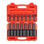 TEKTON 1/2 in. Drive Deep 6-Point Impact Socket Set, 23-pc (10 mm - 32 mm) - Image 1