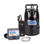 Basement Watchdog 1/3 HP Cast Iron Submersible Sump Pump w/ Top Discharge and Caged Dual Float Switch and Controller - Image 1