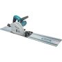 Makita 12 Amp 6-1/2-in Corded Plunge Saw w/ 55-in Guide Rail, 48T Carbide Blade and Hard Case - Image 1