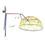 ACTIVPLAY 12 ft. Geo Dome Climber with Swing Set - Image 1