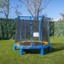 Sportspower Trujump 7 ft. Dia. My First Trampoline w/ Enclosure - Image 1