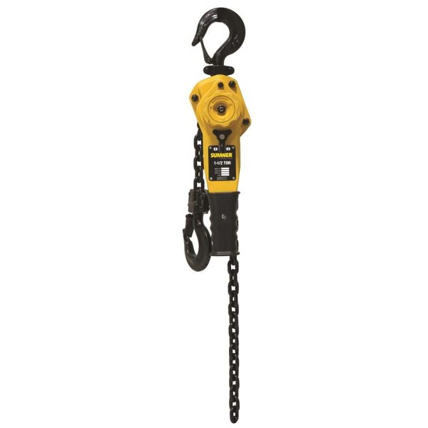 SUMNER-1-6-Ton-Capacity-20-ft-Lever-Hoist