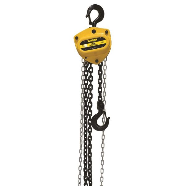 SUMNER-2-Ton-Chain-Hoist-w-30-ft-Lift-and-Overload-Protection