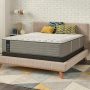 Sealy Posturepedic Spring Engelmann 14 in. Firm Memory Foam Faux Top Twin Mattress Set with 9 in. High Foundation - Image 1