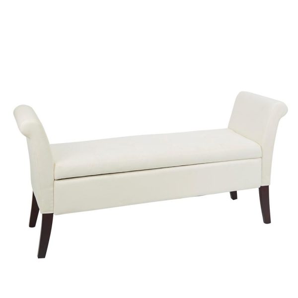 Silverwood-Furniture-Reimagined--Cream-White-Curved-Arm-Storage-Bench