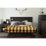 South Shore Holland Queen platform Bed, Gray Oak - Image 1
