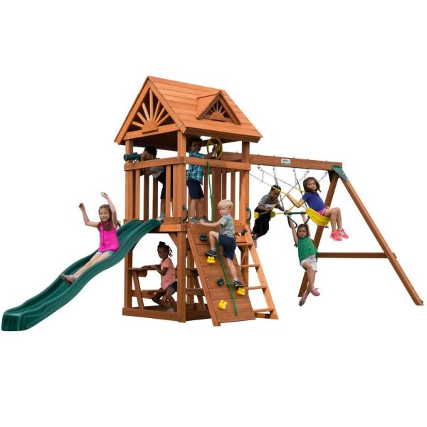 Swing-N-Slide-Playsets-Installed-Sky-Tower-Wood-Complete-Playset