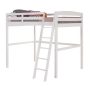Camaflexi - Tribeca White Twin Size High Loft Bed - Image 1