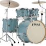 Tama Superstar Classic CL52KS 5-piece Shell Pack w/ Snare Drum - Light Emerald Blue Green - Image 1