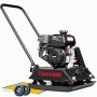 Tomahawk Power Vibratory Plate Compactor Tamper w/ Poly Pad and Wheels for Dirt Asphalt Gravel Soil Compaction - Image 1