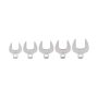 TEKTON 1/2 in. Drive Crowfoot Wrench Set, 5-pc (27 mm - 36 mm) - Image 1