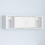 Prepac - Designer White Hutch - Image 1