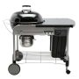 Weber 22 in. Performer Deluxe Charcoal Grill in Black w/ Built-In Thermometer and Digital Timer - Image 1