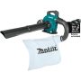 Makita 120 MPH 473 CFM LXT 18V X2 (36V) Lithium-Ion Brushless Cordless Leaf Blower with Vacuum Attachment Kit (Tool-Only) - Image 1