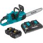 Makita 16 in. 18-Volt X2 (36-Volt) LXT Lithium-Ion Brushless Cordless Chain Saw Kit (5.0Ah) - Image 2