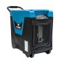 XPOWER 145-Pint LGR Commercial Dehumidifier w/ Auto Purge Pump, Handle and Wheels for Water Damage Restoration - XD-85L2-Blue - Image 1