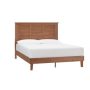 StyleWell Dorstead Walnut Finish Queen Bed with Shutter Back (62 in. W x 48 in. H) - Image 1