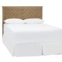 StyleWell Fergus Patina Finish King Bed with Chevron Slats (77.17 in. W x 48 in. H) - Image 1