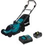 Makita 13 in. 18V LXT Lithium-Ion Cordless Walk Behind Push Lawn Mower Kit (4.0Ah) - Image 1