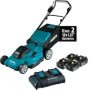 Makita 18V X2 (36V) LXT Lithium-Ion Cordless 19 in. Walk Behind Lawn Mower Kit w/4 batteries (4.0Ah) - Image 1