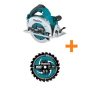 Makita 18-Volt X2 LXT (36-Volt) Brushless Cordless 7.25-inch Circular Saw (Tool-Only) w/Bonus 7.25-inch Carbide-Tipped Saw Blade - Image 1