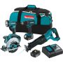 Makita 18-Volt LXT 3.0Ah Lithium-Ion Cordless Combo Kit - Hammer Drill/Circular Saw/Reciprocating Saw/Flashlight (4-Piece) - Image 1