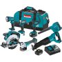 Makita 18 Volt LXT Lithium-Ion Cordless Combo Kit (7-Piece) - Image 1