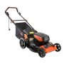 18 in. 15 Amp Corded Electric 3-In-1 Walk-Behind Lawn Mower with Vertical Storage - Image 1