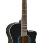 Yamaha - APX600 Thin-line Cutaway - Oriental Blue Burst - Image 1