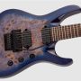 Jackson - Pro Series Chris Broderick Signature FR7 Soloist Electric Guitar - Transparent Blue - Image 1