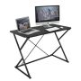 VEIKOUS 43-in. Rectangular Black Gaming Desk Computer Table - Image 1