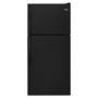 Whirlpool - 18.2 Cu. Ft. Top-Freezer Refrigerator - Black WRT318FZDB - Image 4