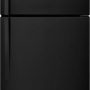 Whirlpool - 19.2 Cu.-ft Top-Freezer Refrigerator - Black - Image 1