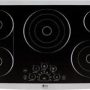 LG - STUDIO 36" Built-In Electric Cooktop - Stainless steel - Image 2