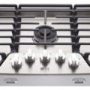 LG - STUDIO 36" Built-In Gas Cooktop - Stainless steel - Image 2