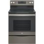 GE - 5.3 Cu. Ft. Self-Cleaning Freestanding Electric Range - Slate - Image 1