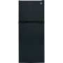 GE - 11.6 Cu. Ft. Top-Freezer Refrigerator - Black - Image 1