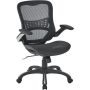 Office Star Products Mesh Chair - Black - Image 1