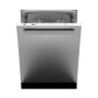 Bertazzoni - 24in. Top Control Built-In Dishwasher w/ Tub - Stainless steel - DW24XV - Image 1