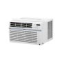 LG - 10,000 BTU Smart Window Air Conditioner - White - Image 1