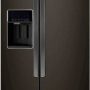 Whirlpool - 28.5 Cu. Ft. Refrigerator - Black - Image 1