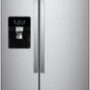 Whirlpool - 24.6 Cu. Ft. Side-by-Side Refrigerator - Stainless steel - Image 1