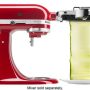 KitchenAid - KSMSCA Vegetable Sheet Cutter Attachment - Silver - Image 1