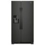 Whirlpool - 24.6 Cu. Ft. Side-by-Side Refrigerator with Water and Ice Dispenser - Black - Image 1