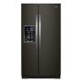 Whirlpool - 20.6 Cu. Ft. Side-by-Side Counter-Depth Refrigerator - Black stainless steel - Image 1